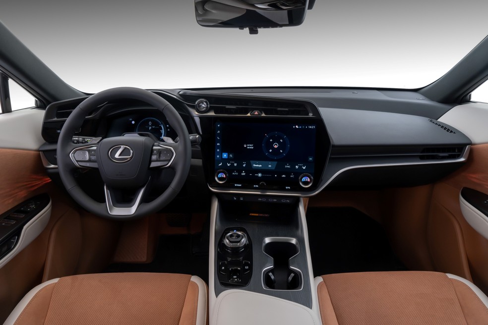 Lexus RZ 500e tem um isolamento acústico fantástico  — Foto: Divulgação/Lexus