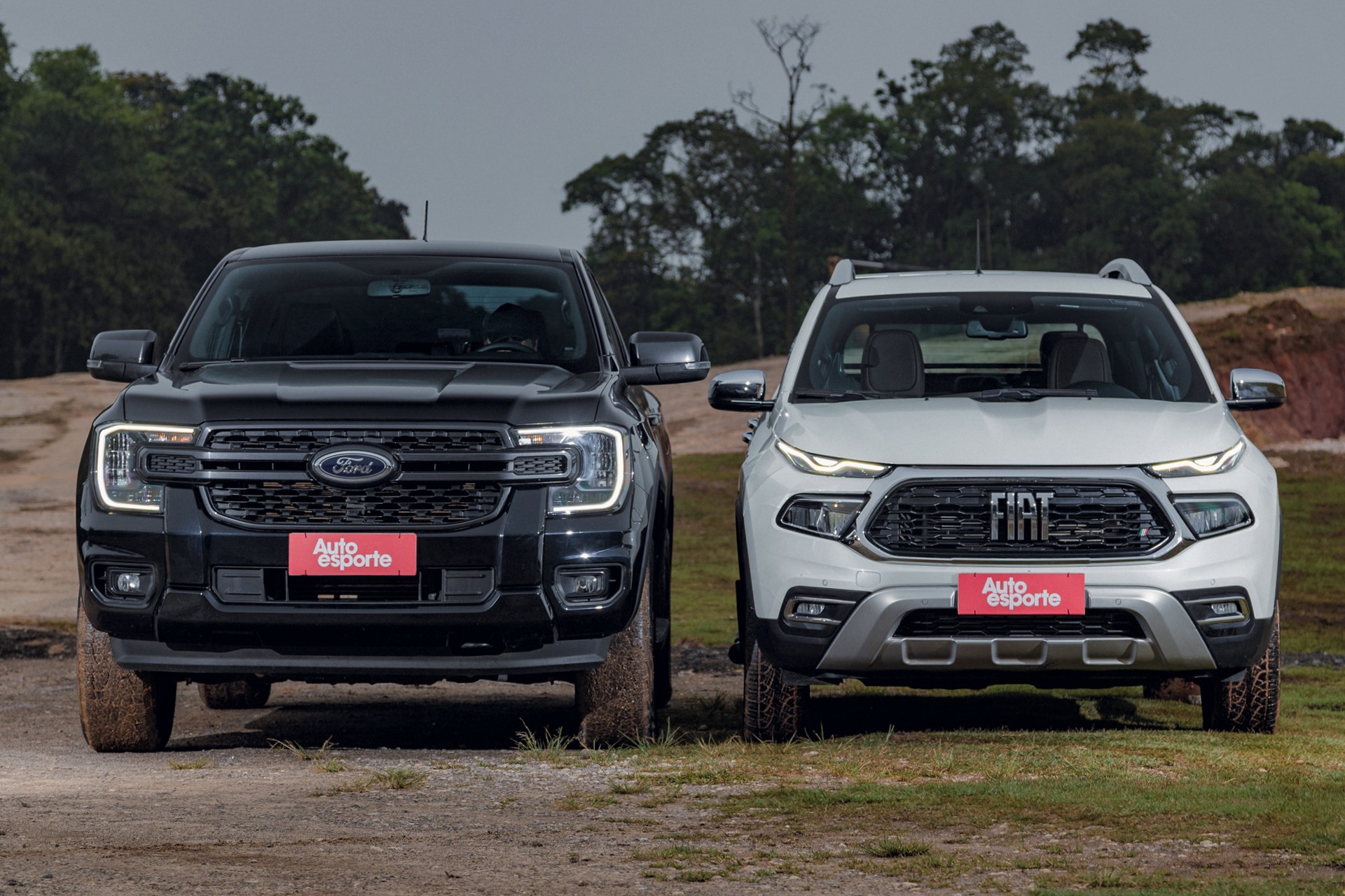 Comparativo: Ford Ranger Black 4×2 ou Fiat Toro Ranch 4×4 por R$ 220 mil?