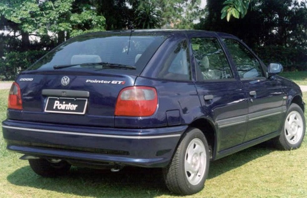 Volkswagen Pointer foi feito com base no Ford Escort (Foto: Divulgação) — Foto: Auto Esporte