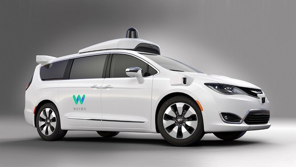 Chrysler Pacifica para a Waymo, do Google (Foto: Divulgação) — Foto: Auto Esporte