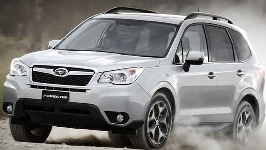 Subaru faz recall de 1.262 unidades do Forester