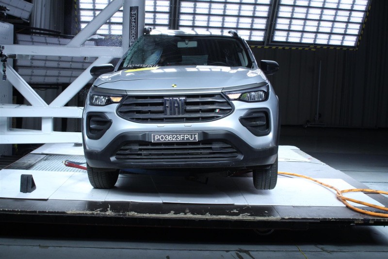 Fiat Pulse vai mal e recebe apenas duas estrelas em teste de segurança do Latin NCAP
