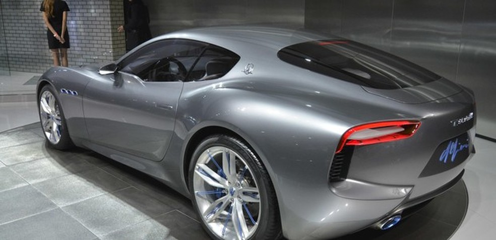 Maserati Alfieri no Salão de Detroit 2015 (Foto: Newspress) — Foto: Auto Esporte