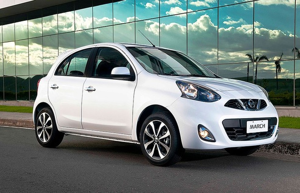 Nissan March com câmbio CVT (Foto: Nissan) — Foto: Auto Esporte