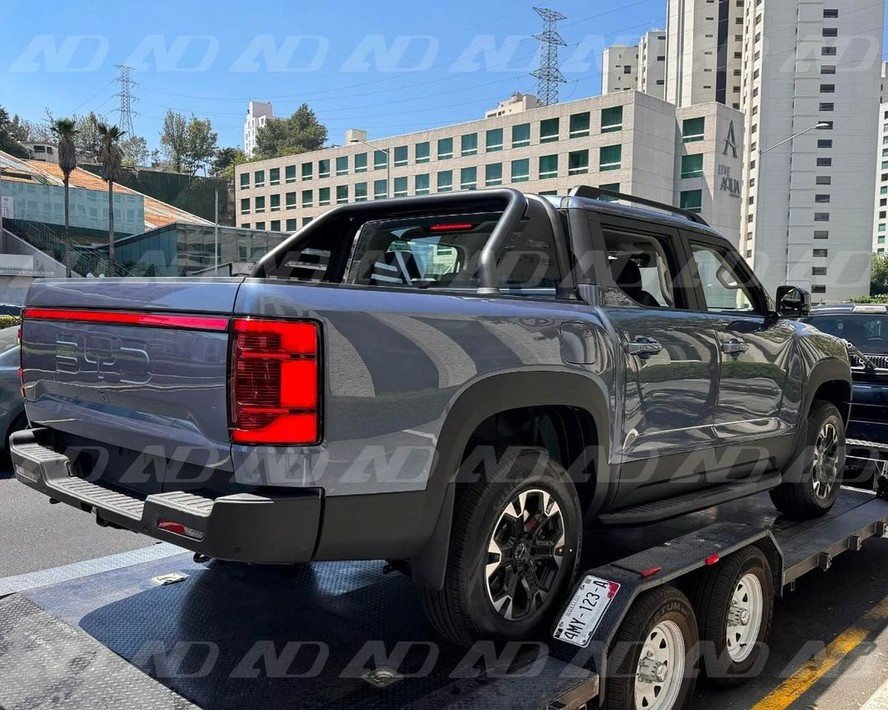 Picape BYD foi flagrada no México, onde o lançamento vai acontecer em maio