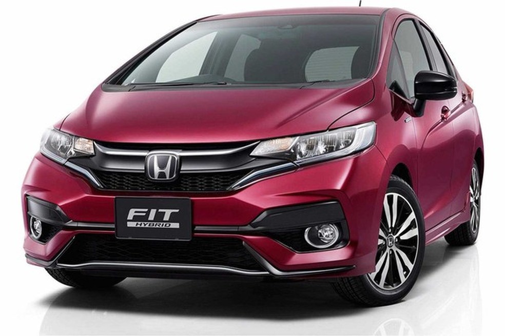 Honda Fit Hybrid japonês vaza antes da hora (Foto: Reprodução / Paultan.org) — Foto: Auto Esporte