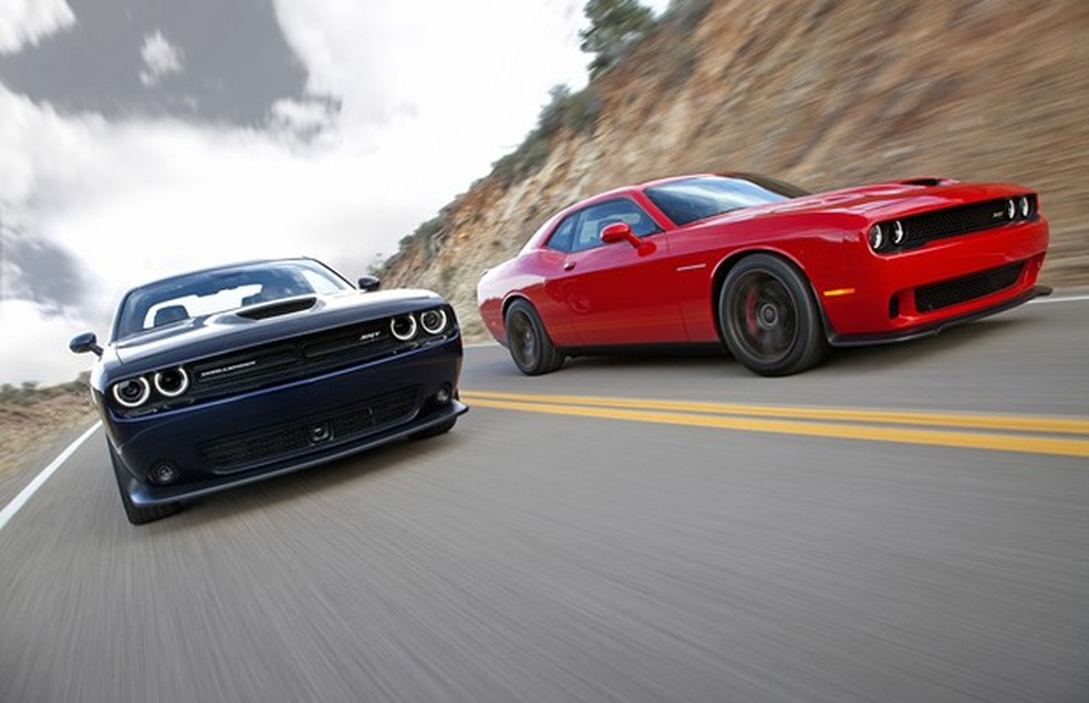 Dodge Challenger SRT 2015 (Foto: Divulgação) — Foto: Auto Esporte