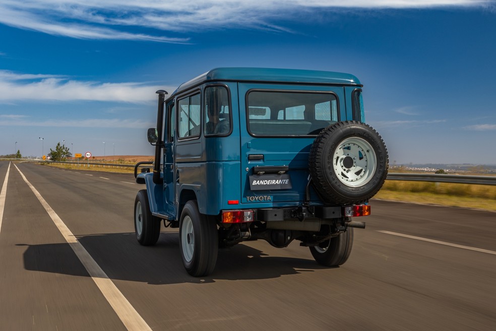 Toyota Bandeirante  teve produção encerrada em 2001 — Foto: Renato Durães