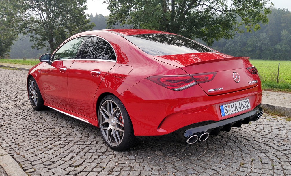 Mercedes-AMG CLA 45 S — Foto: André Paixão/G1