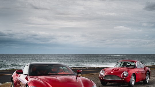 Aston Martin revela novo DBS GT Zagato com 760 cavalos e acabamentos de ouro