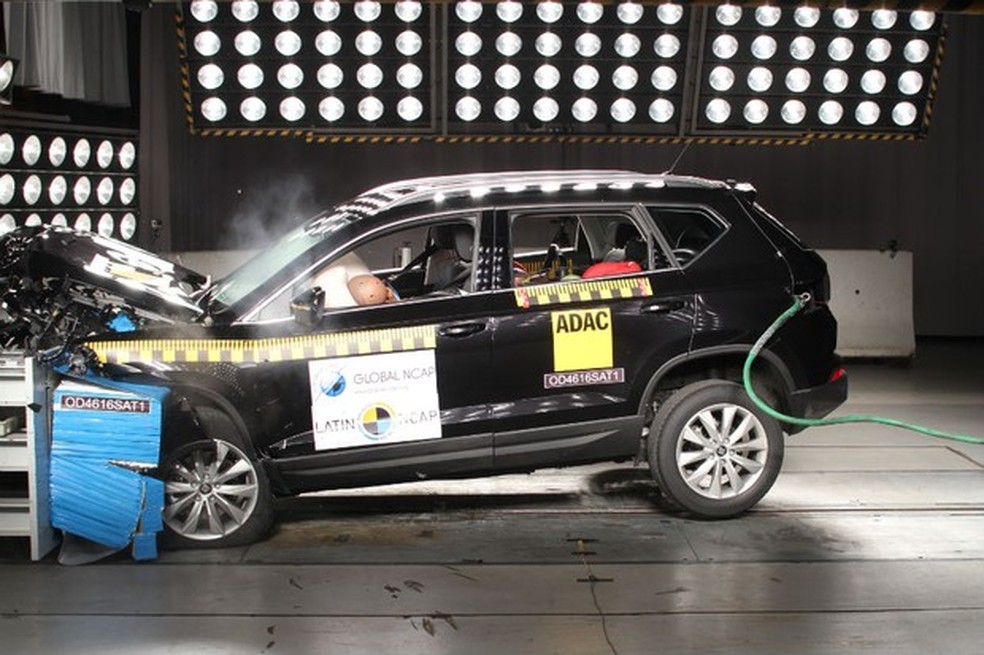 Seat Ateca vai bem crash teste (Foto: Divulgação) — Foto: Auto Esporte