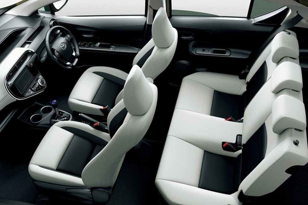 Toyota Prius C passar por facelift no Japão (Foto: Divulgação) — Foto: Auto Esporte