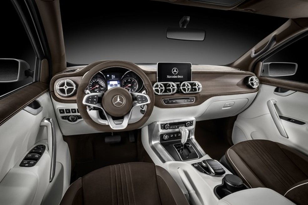 Picape Mercedes Classe X (Foto: Divulgação) — Foto: Auto Esporte
