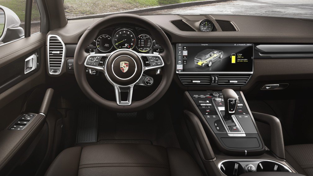 Porsche Cayenne E-Hybrid — Foto: Divulgação/Porsche