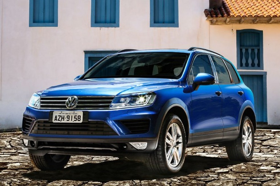 Volkswagen Touareg V6 2015 (Foto: Divulgação) — Foto: Auto Esporte
