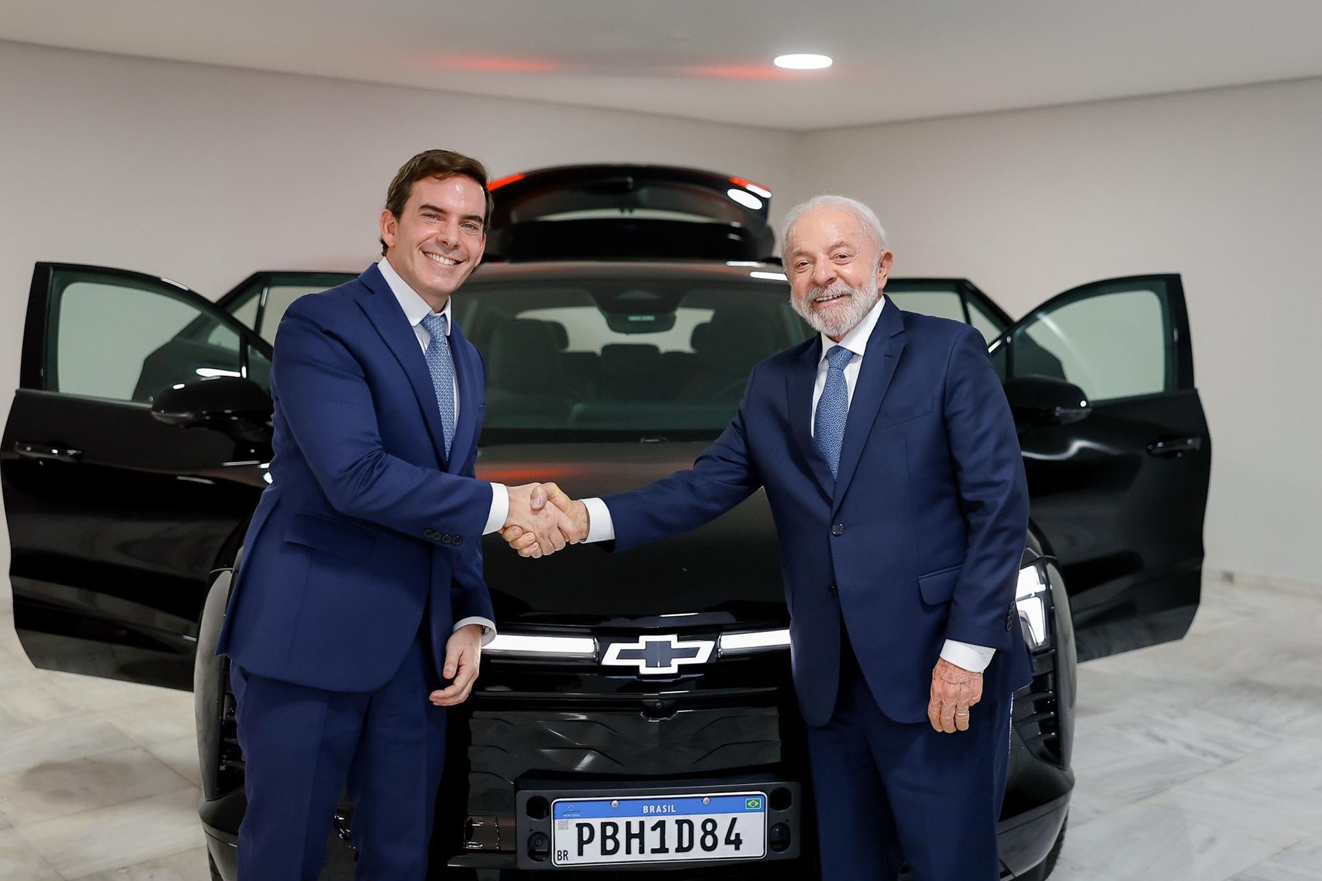 Chevrolet Blazer elétrico de R$ 500 mil é o novo carro do presidente Lula
