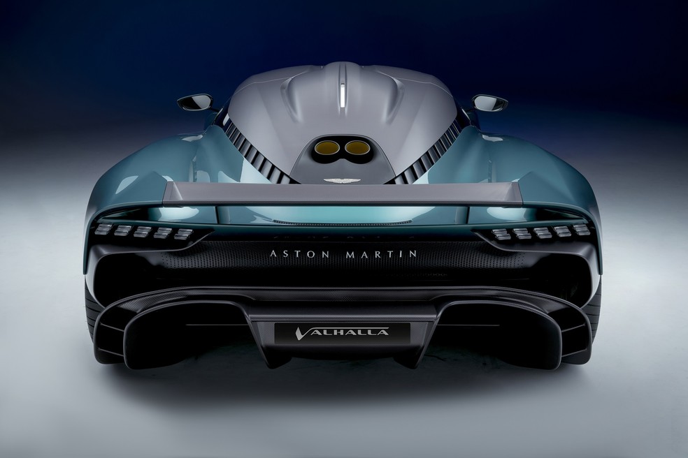 O Valhalla é o primeiro Aston Martin com motor central-traseira e vai se situar abaixo do Valkyrie — Foto: Divulgação