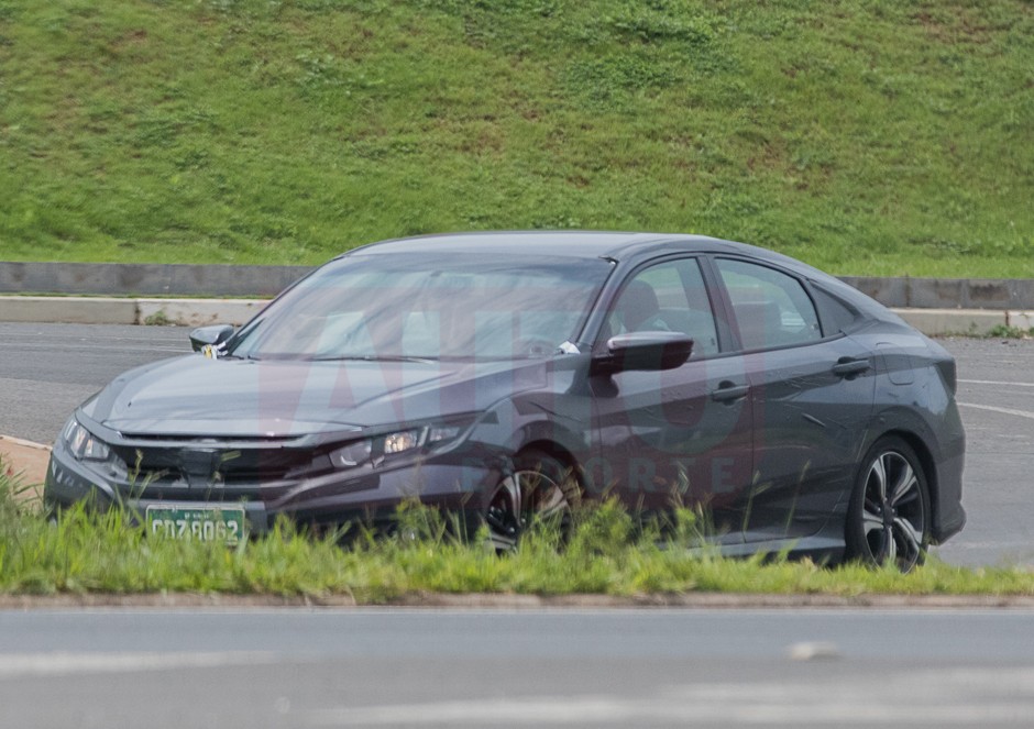 Flagra do novo Honda Civic