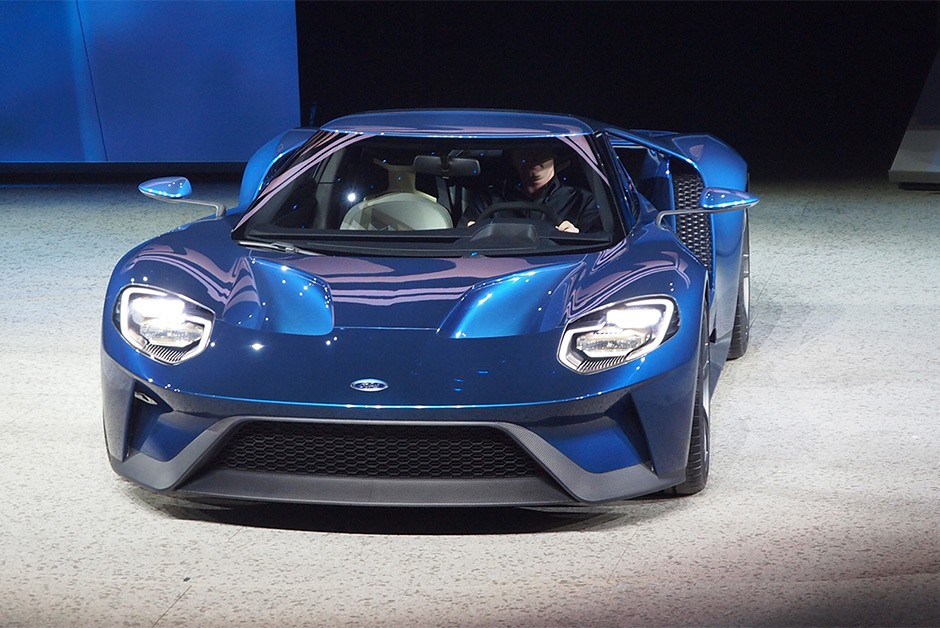 Ford GT no Salão de Detroit 2015