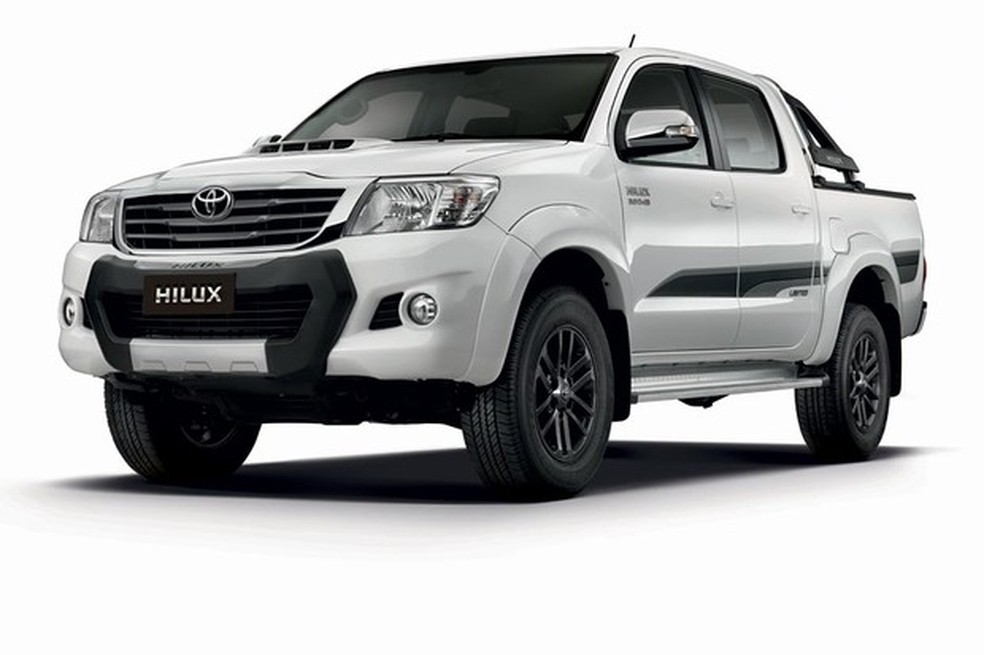 Hilux ficou na segunda posição; picapes e SUVs dominam a lista (Foto: Divulgação) — Foto: Auto Esporte
