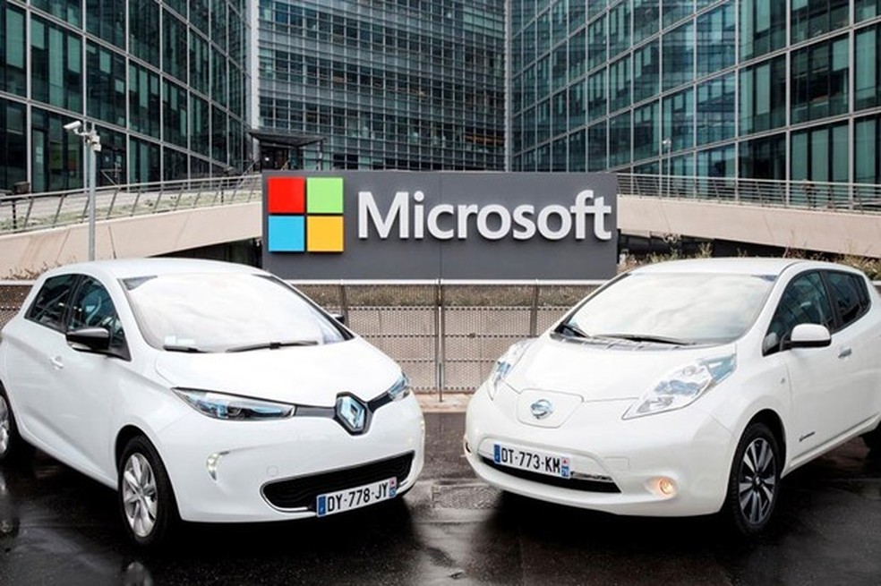 Renault-Nissan e Microsoft (Foto: Divulgação) — Foto: Auto Esporte