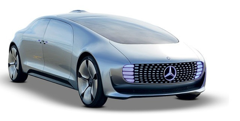 EXEMPLO: Mercedes-Benz F015 Conceito, Waymo (Google) e Conceito Volkswagen Sedric — Foto: Auto Esporte