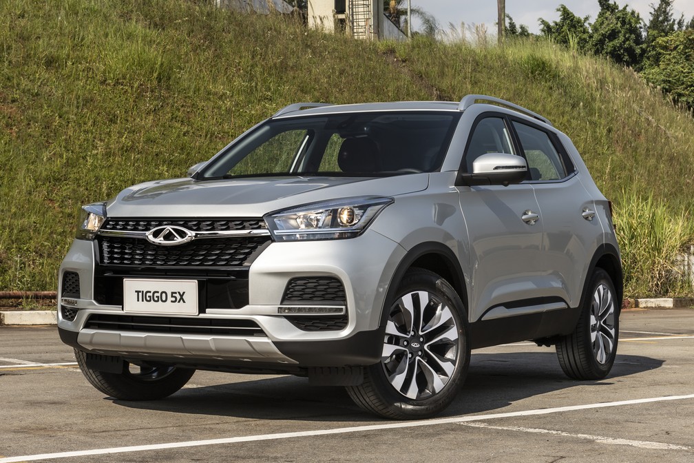 Chery Tiggo 5X ganha atualização visual; dianteira concentra a maior parte das novidades — Foto: Divulgação/Caoa Chery