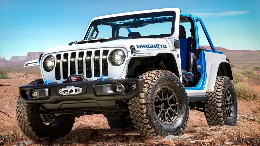 Jeep Wrangler protótipo elétrico