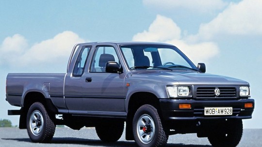 Você sabia que a Volkswagen já fabricou uma Toyota Hilux?