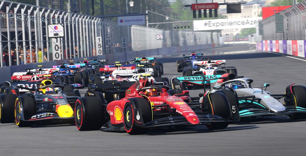 F1 22 traz novos modos de jogo, incluindo as corridas mais curtas — Foto: Divulgação