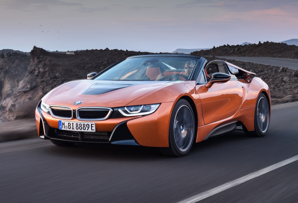 BMW i8 Roadster — Foto: Divulgação/BMW