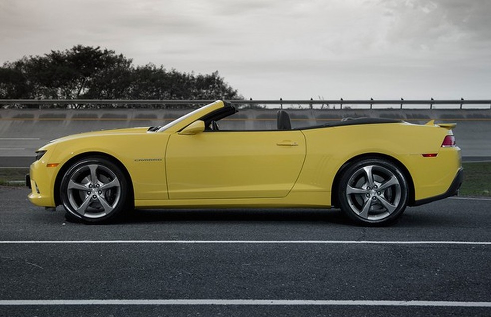 Chevrolet Camaro conversível (Foto: Fabio Aro / Auto News Brasil) — Foto: Auto Esporte