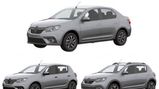 Novos Renault Logan e Sandero têm patentes registradas