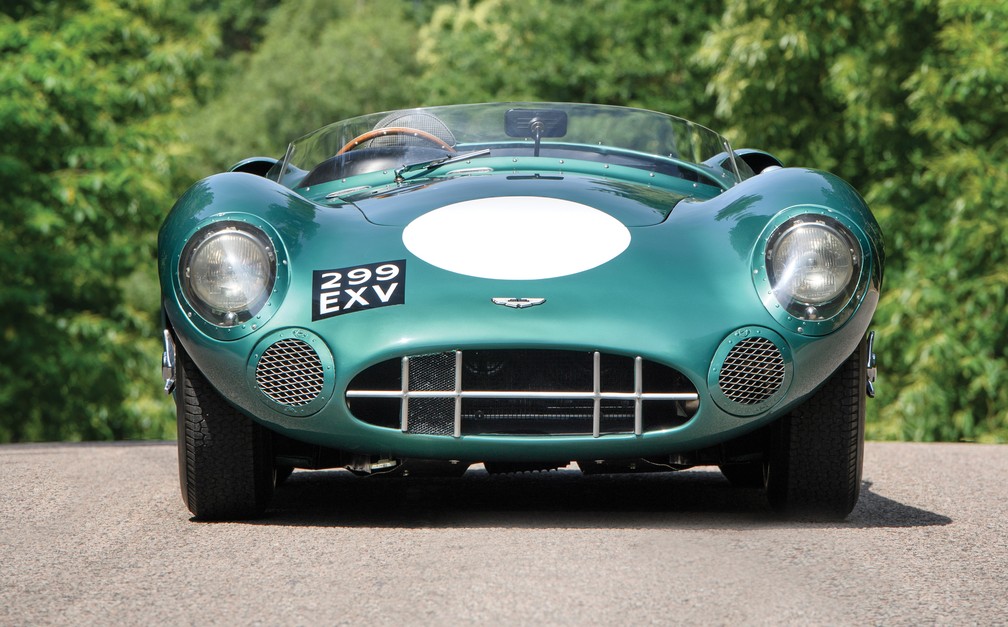 Aston Martin DBR1, de 1956 — Foto: Tim Scott/RM Sotheby's