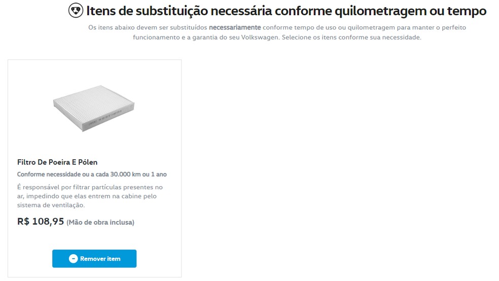 1º revisão do Volkswagen Polo fica mais de R$ 100 mais cara — Foto: Divulgação