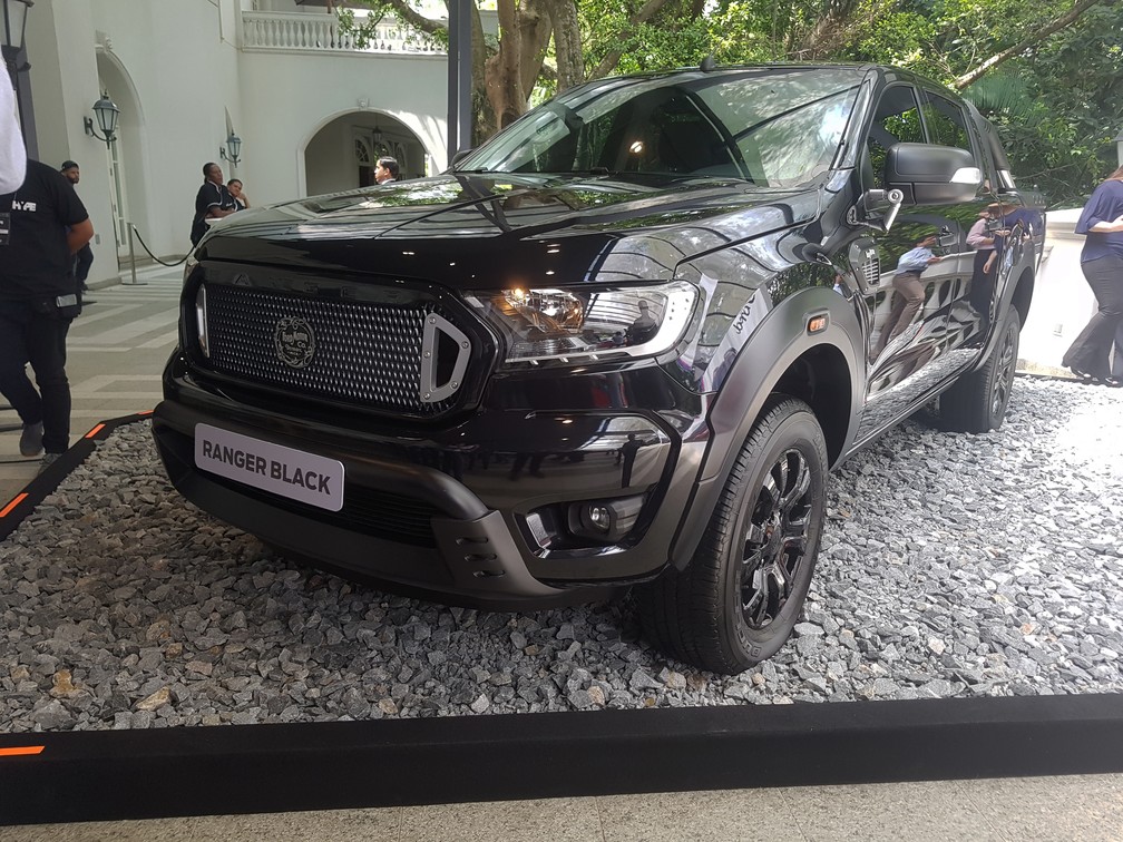 Ford Ranger Black — Foto: Guilherme Fontana/G1