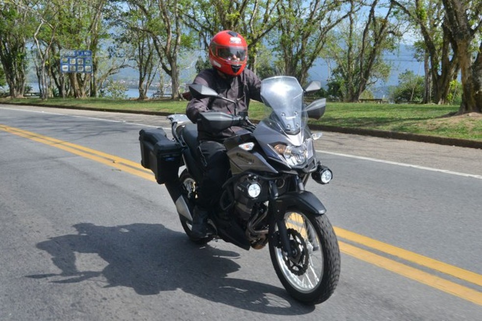 O motor da Versys-X 300 rende 40cv de potência e 2,6kgfm de torque (Foto: Divulgação ) — Foto: Auto Esporte