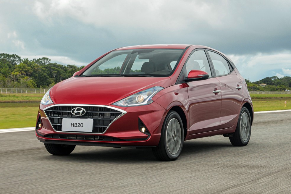 Hyundai HB20 tem bom pacote de segurança e interior com nível de acabamento interessante para o segmento — Foto: Divulgação