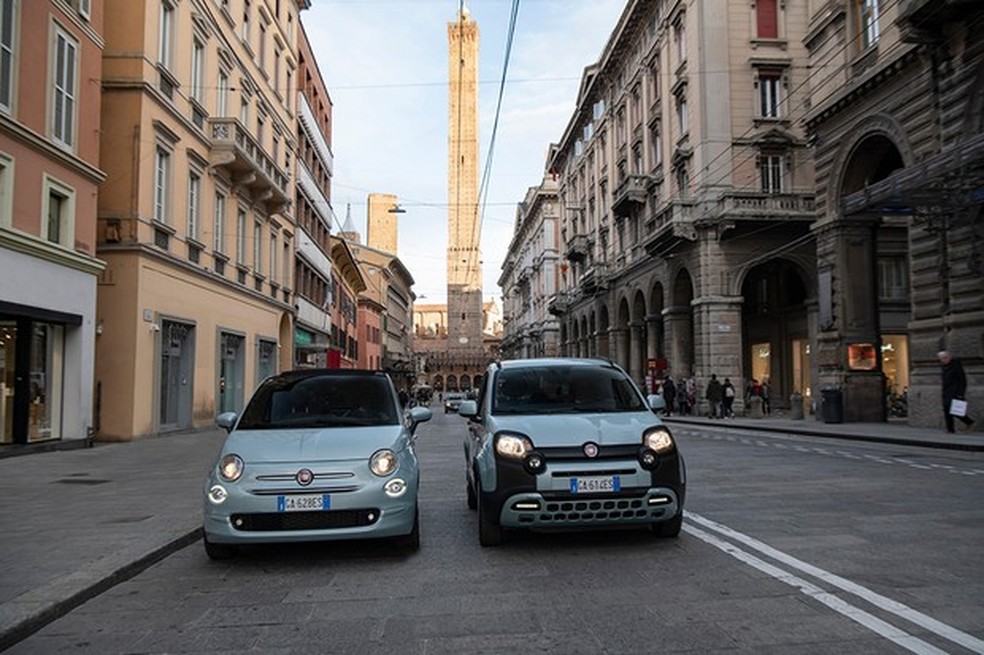 Fiat 500 e Fiat Panda Hybrid serão os primeiros a receber o sistema D-Fence da Mopar (Foto: Divulgação) — Foto: Auto Esporte