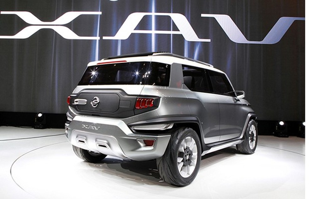 SsangYong revela conceito XAV (Foto: Divulgação) — Foto: Auto Esporte
