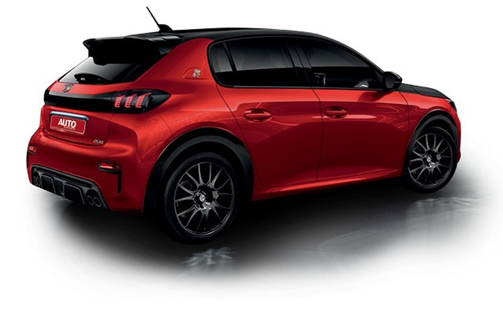 Hatch ficaria com visual bem invocado (Projeção: Kleber Silva ) — Foto: Auto Esporte
