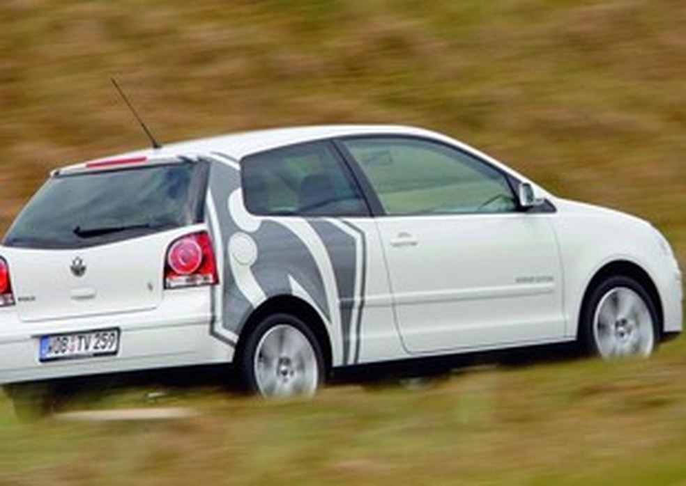 VW Polo estilizado pelo Werder Bremen (Foto: Divulgação) — Foto: Auto Esporte