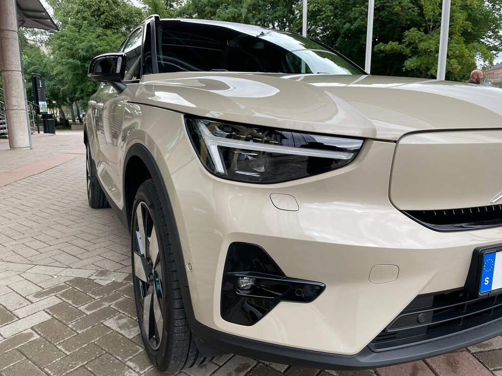 Faltou um facelift para o EX40? Na opinião de Auto News Brasil, sim... — Foto: Cauê Lira/Auto News Brasil