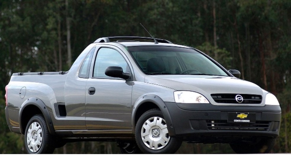 Chevrolet Montana tinha motor 1.8 de até 114 cv e fazia de 0 a 100 km/h em 11 segundos — Foto: Divulgação