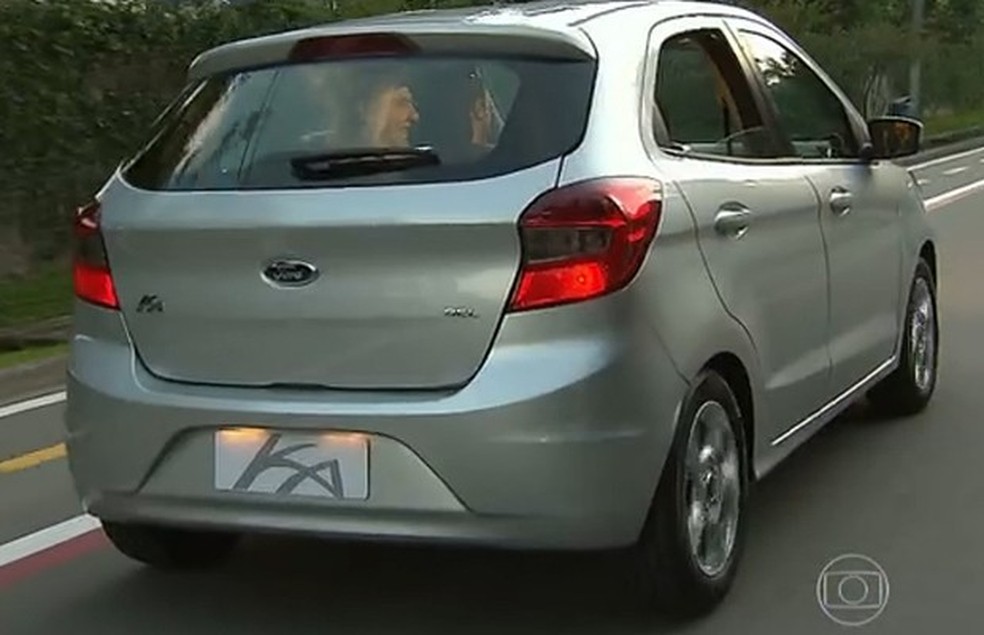 Ford Ka aparece no programa Superstar, da Rede 3PWEB (Foto: Reprodução) — Foto: Auto Esporte
