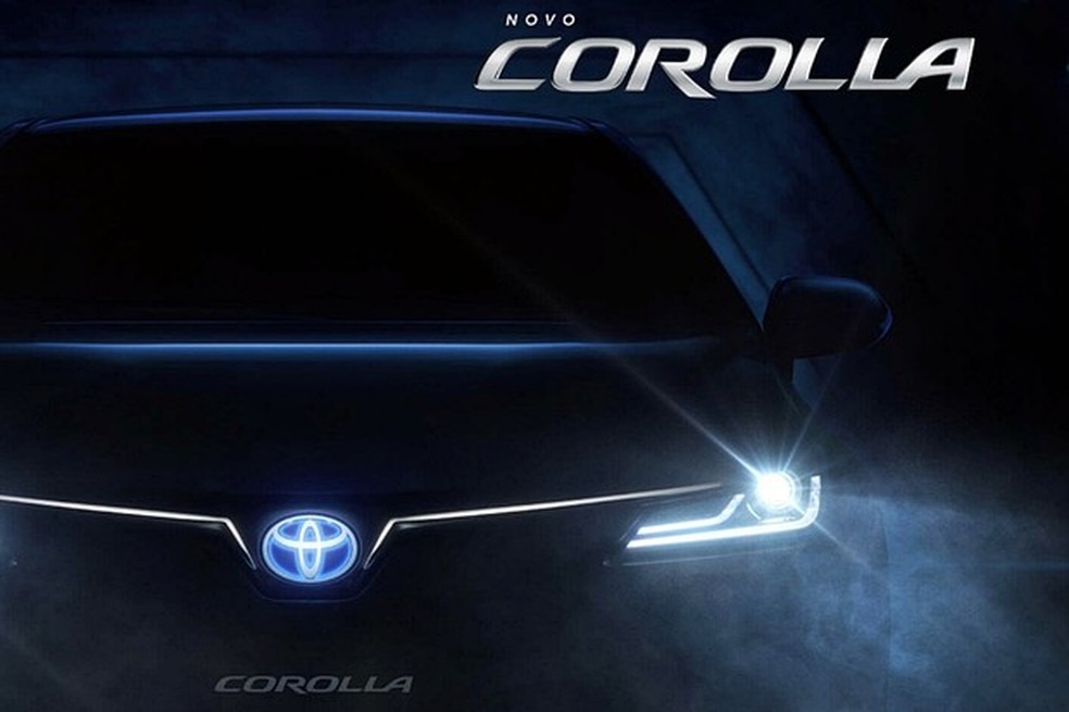 Novo Toyota Corolla já tem até um hotsite no Brasil (Foto: Reprodução) — Foto: Auto Esporte