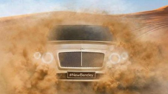 Primeiro SUV da Bentley chega ao Brasil em 2017