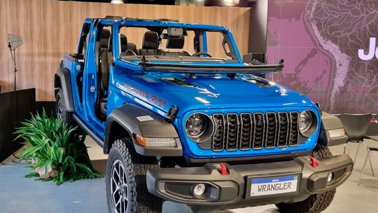 Novo Jeep Wrangler chega em versão única e R$ 43 mil mais caro