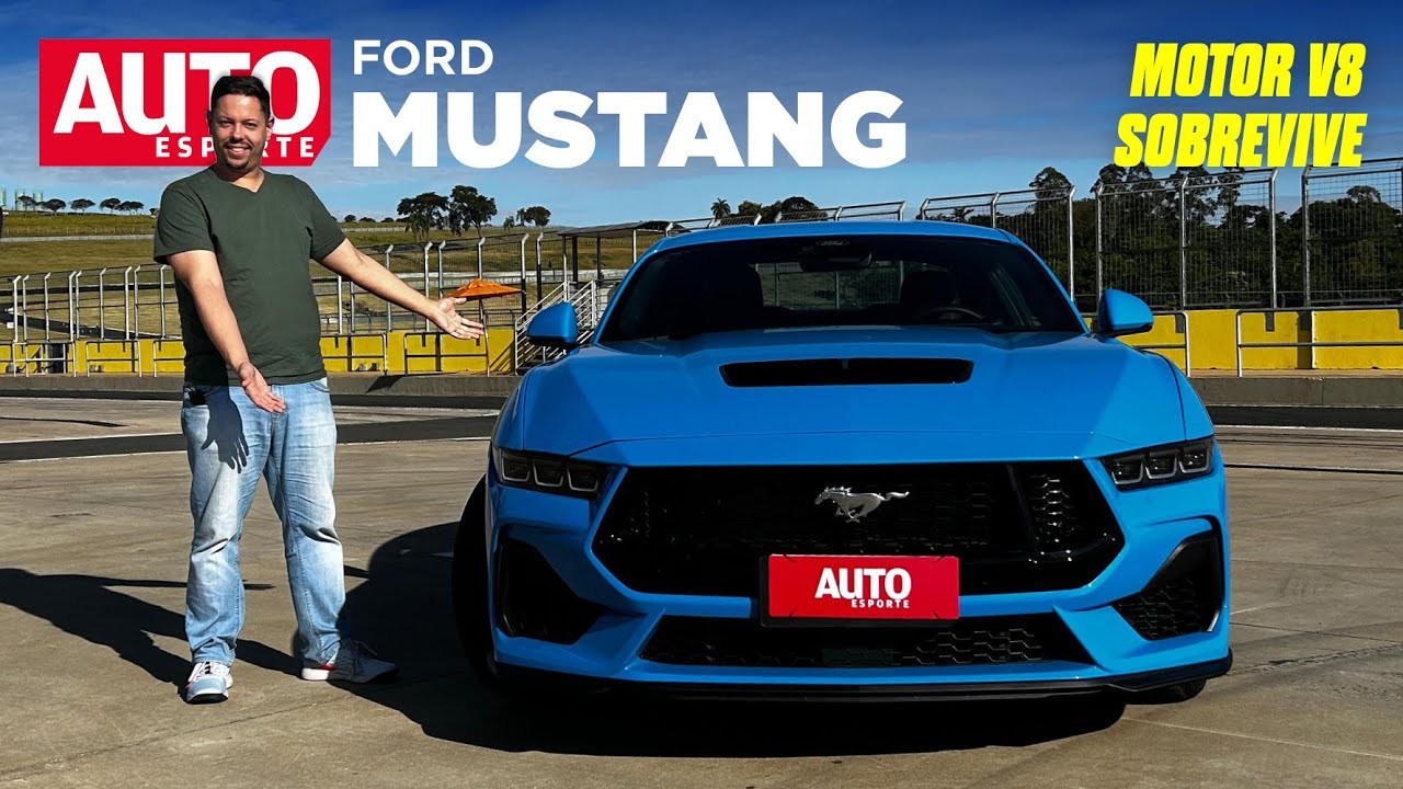 Vídeo: Ford Mustang sobrevive com motor V8 em meio à extinção dos rivais
