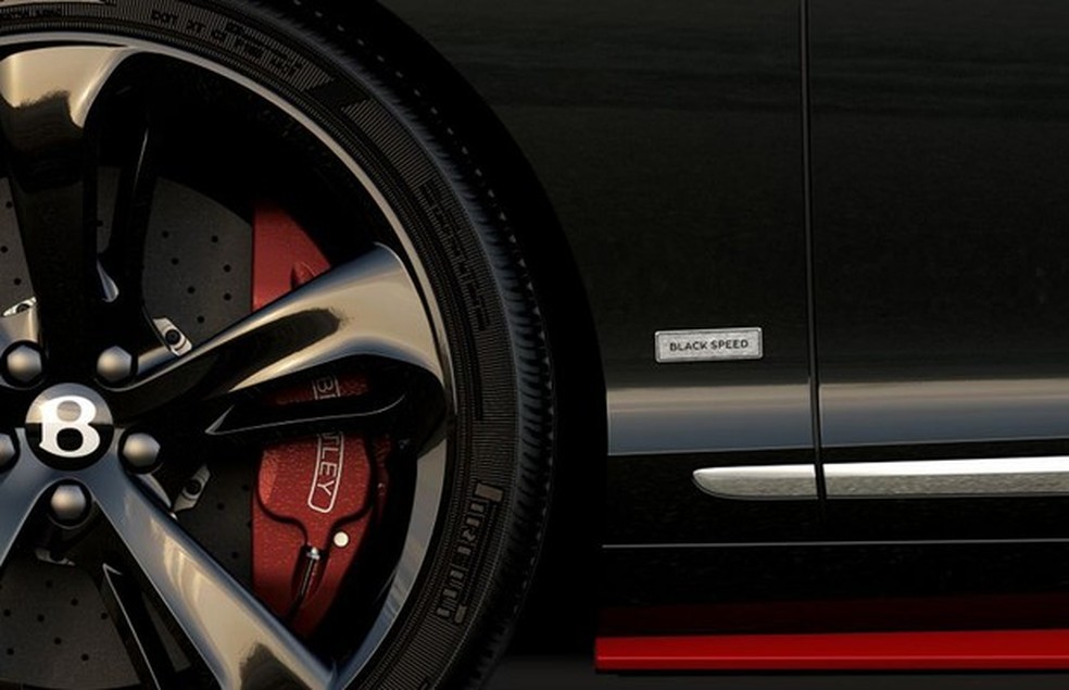 Bentley Continental GT Black Speed (Foto: Divulgação) — Foto: Auto Esporte
